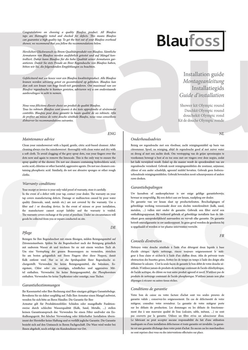 Blaufoss Olympic 37557 User manual