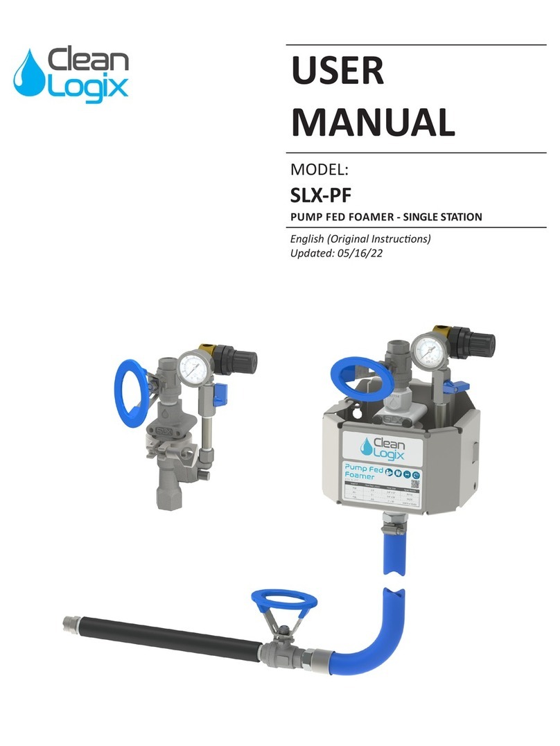 Clean Logix SLX-PF user manual