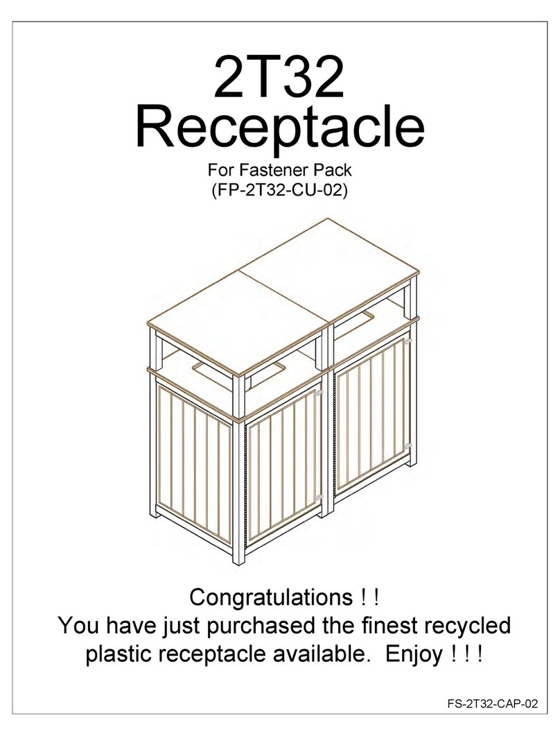 Polly Products 2T32 Receptacle Assembly