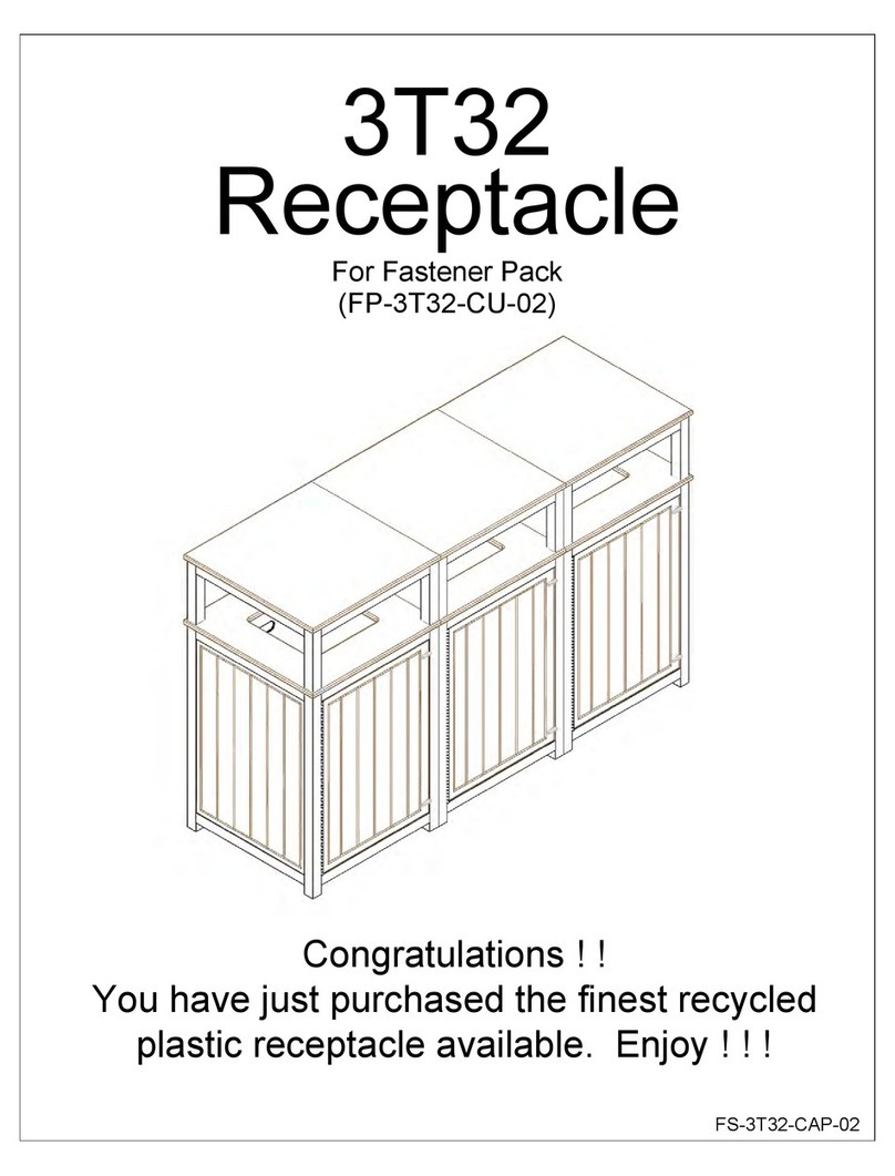 Polly Products 3T32 Receptacle Assembly