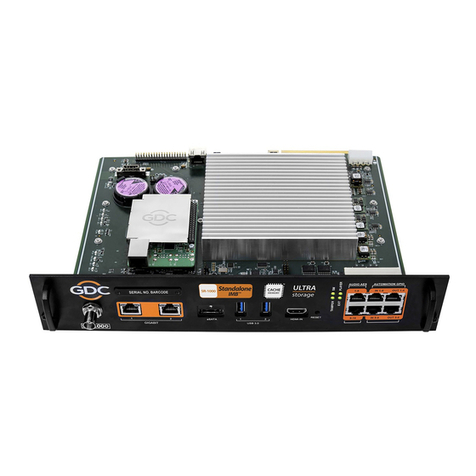 GDC Standalone IMB SR-1000 User manual