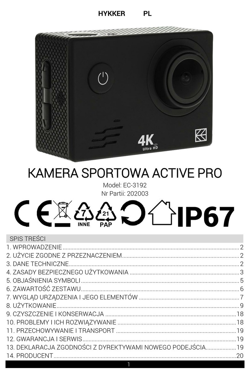 HYKKER ACTIVE PRO EC-3192 User manual