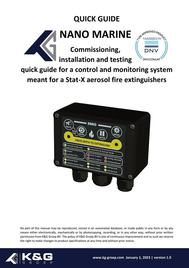 K&G GROEP NANO MARINE User manual