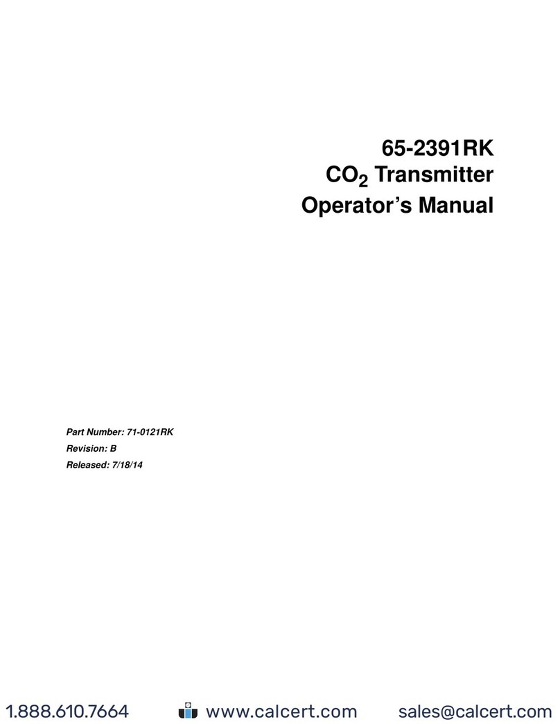 RKI Instruments 65-2391RK User manual