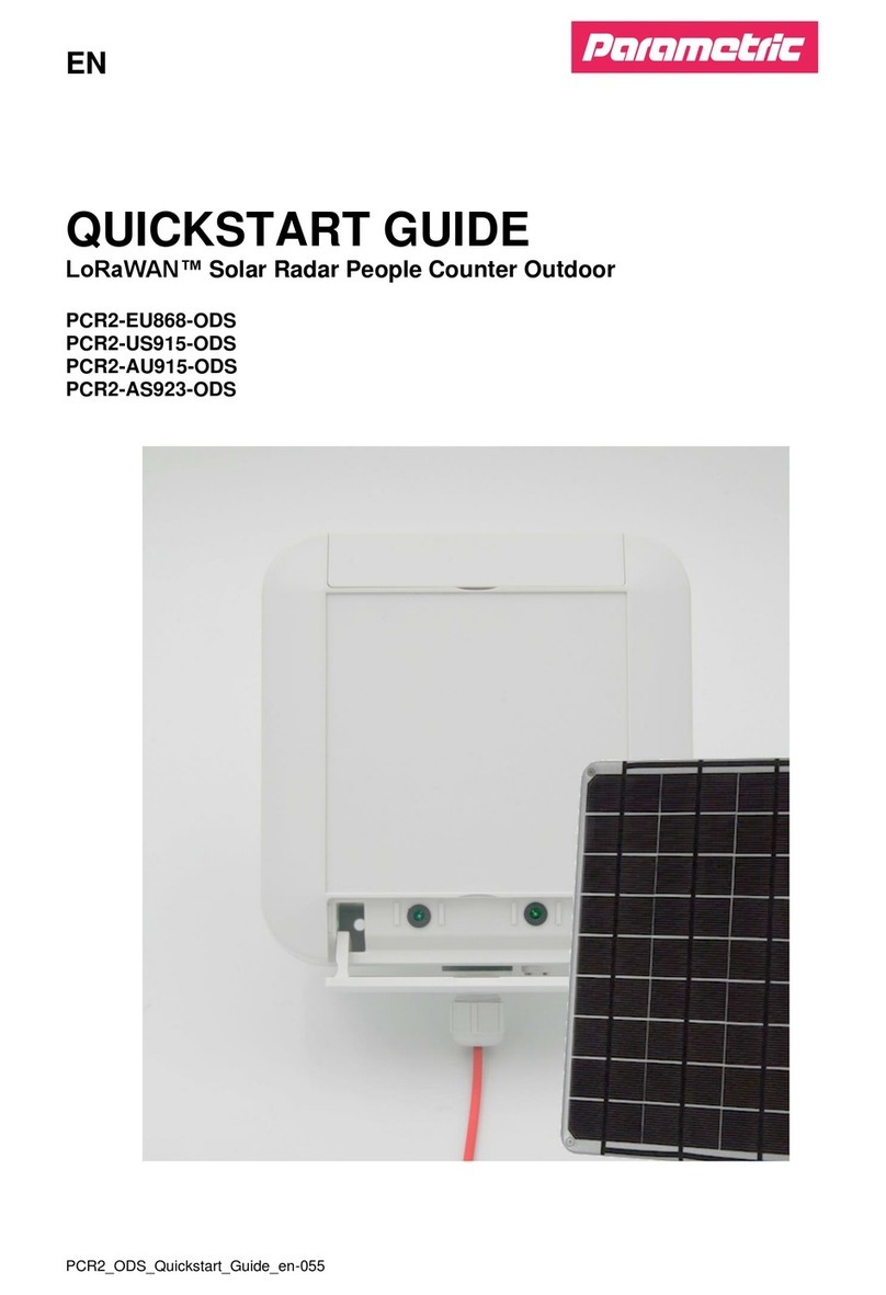 Parametric PCR2-EU868-ODS quick start guide