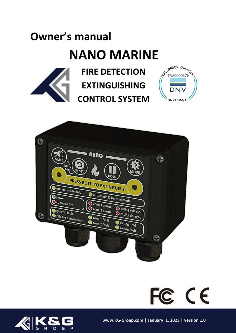 K&G GROEP NANO MARINE owner's manual