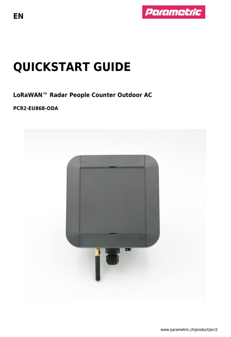 Parametric PCR2-EU868-ODA quick start guide Parametric PCR2-EU868-ODA quick start guide