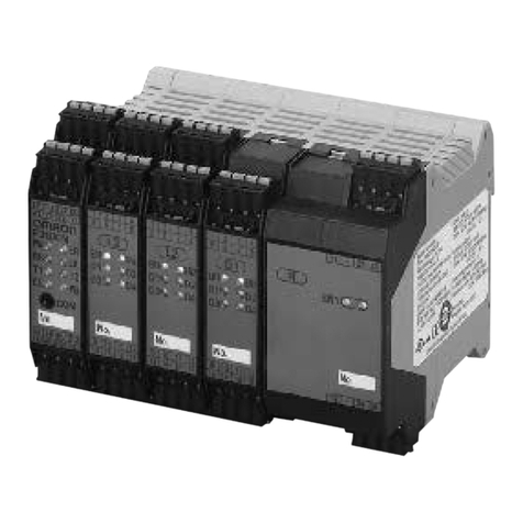 Omron F3SX Series User manual