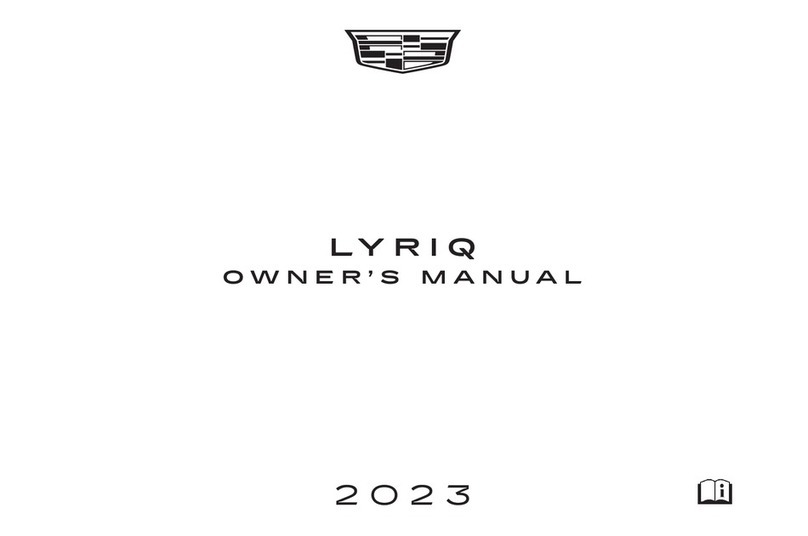 Cadillac LYRIQ 2023 User manual