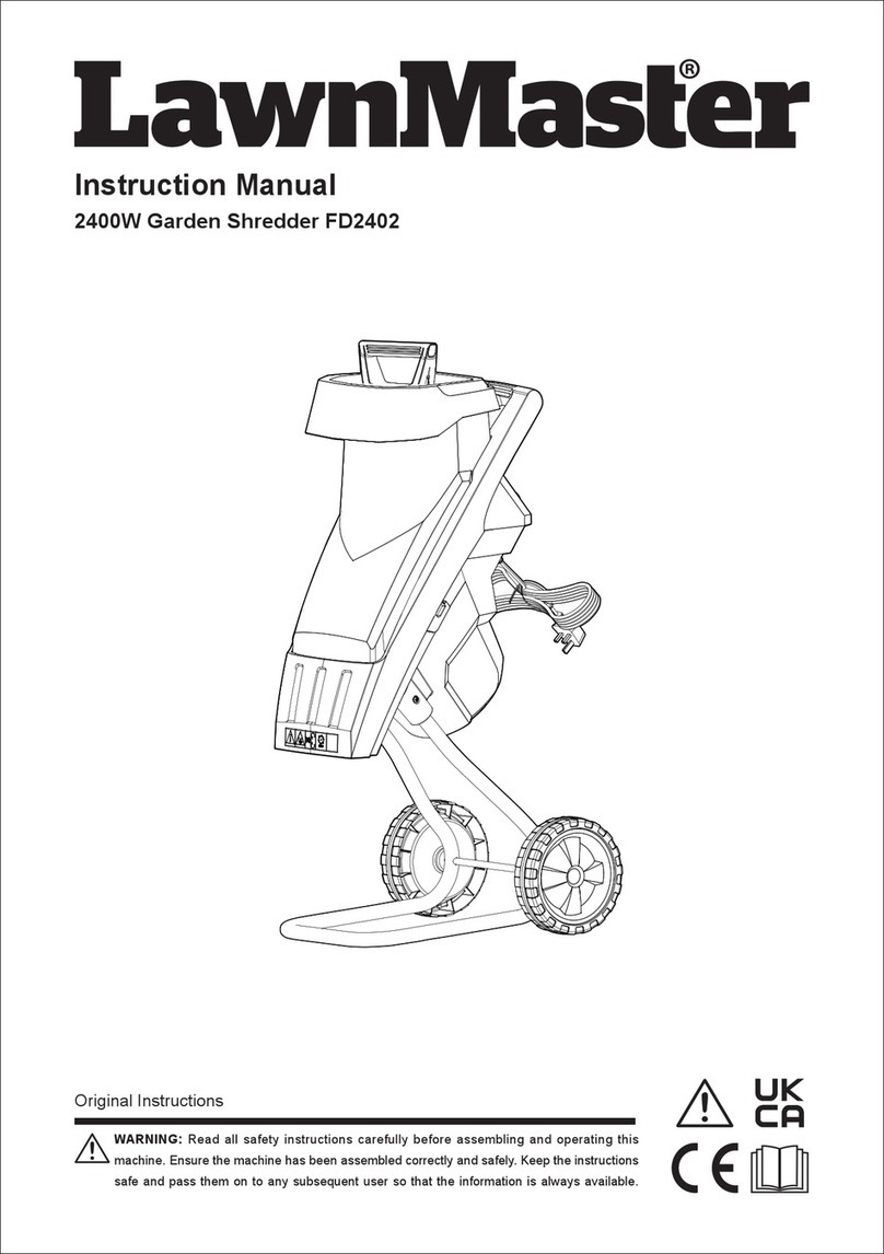 LawnMaster FD2402 instruction manual