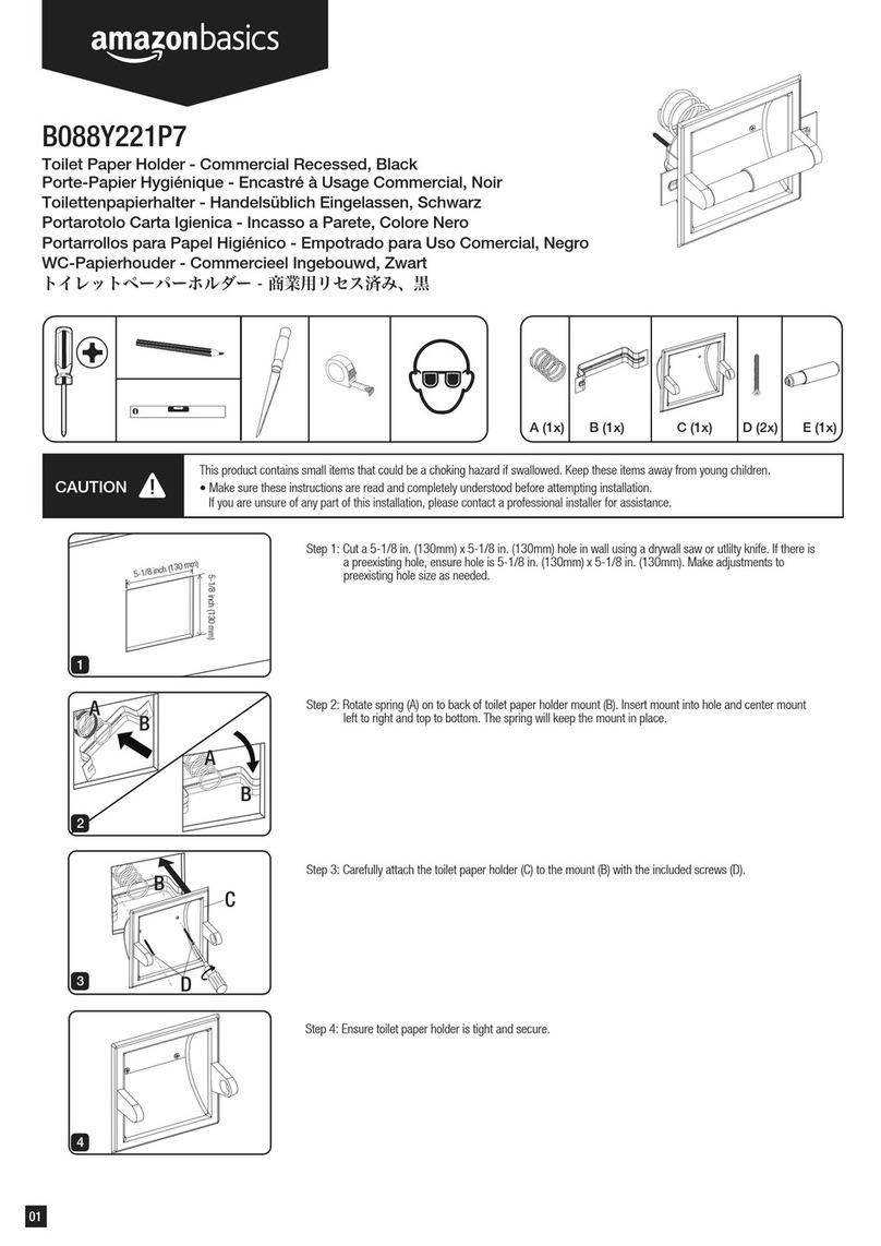 AmazonBasics B088Y221P7 manual