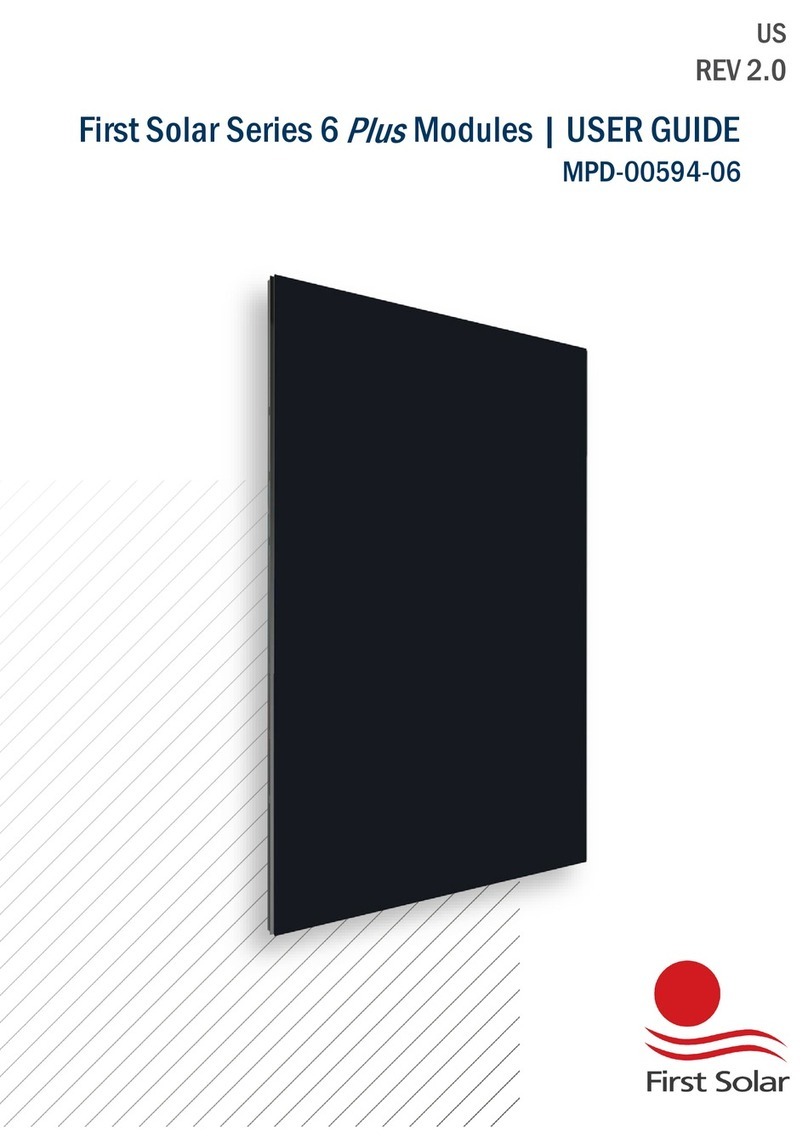 First Solar 6 Plus Series user guide