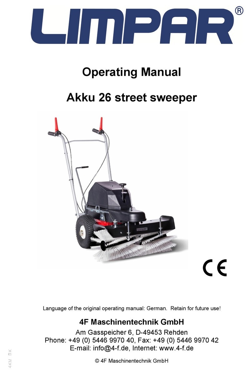 4F Maschinentechnik LIMPAR Akku 26 operating manual