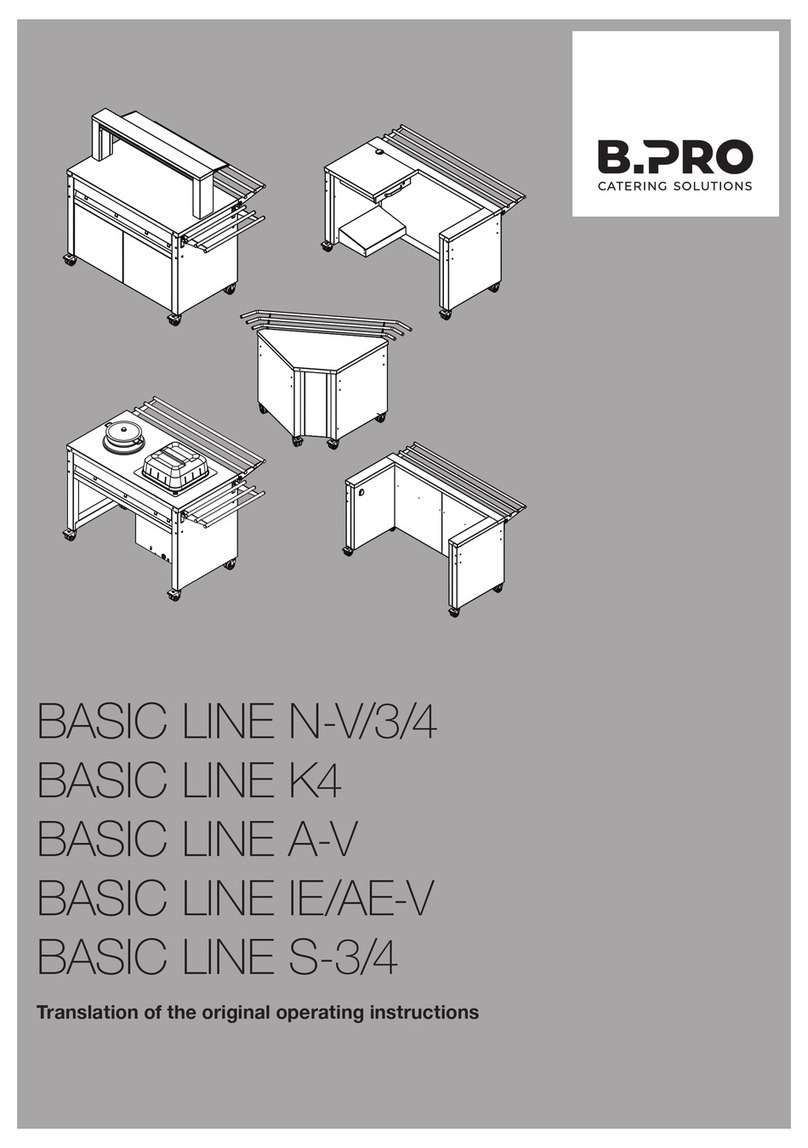 B.Pro BASIC LINE N-V Quick guide B.Pro BASIC LINE N-V Quick guide