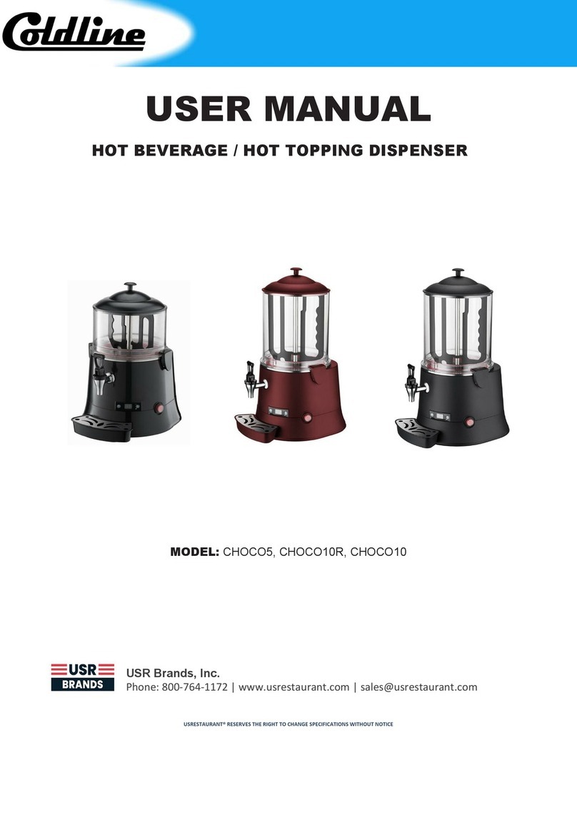 coldline CHOCO5 user manual