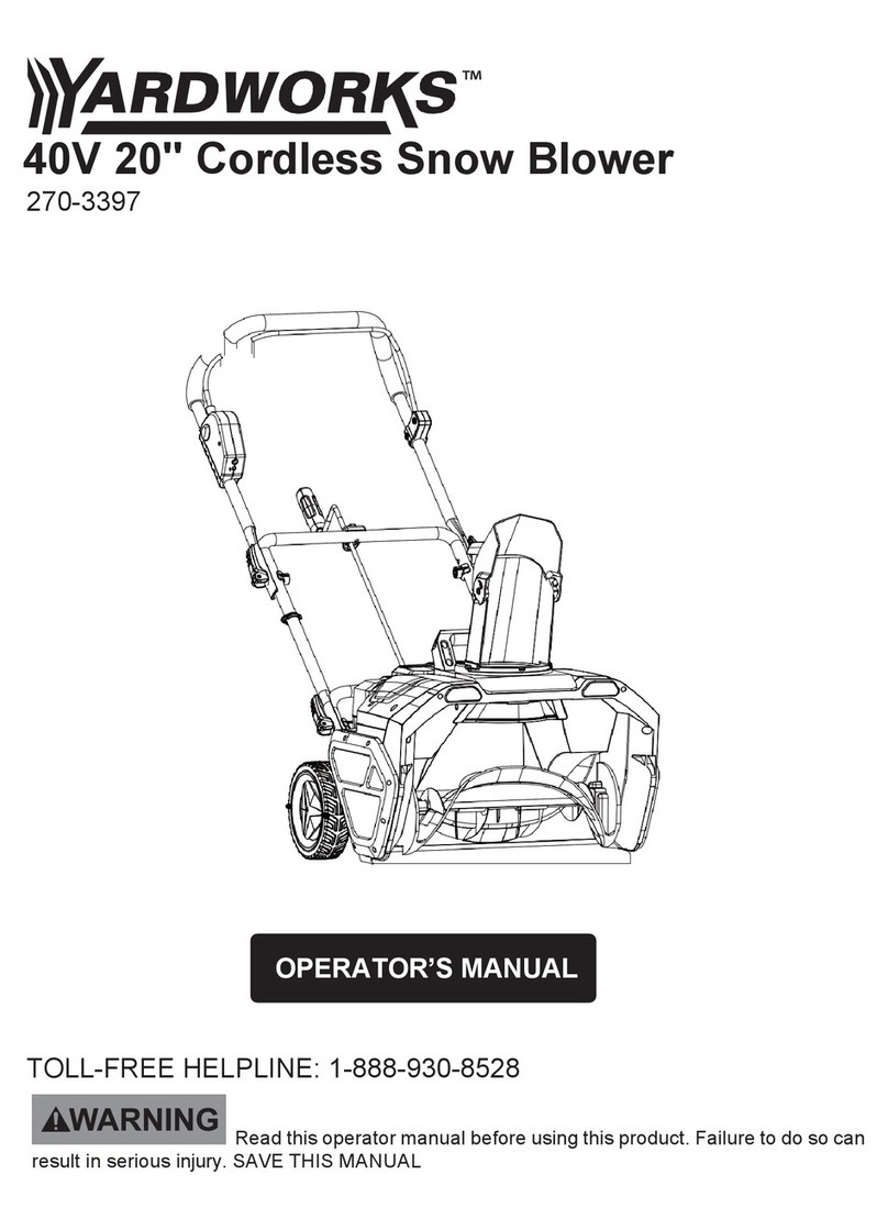 Yard Works 270-3397 Operator's manual
