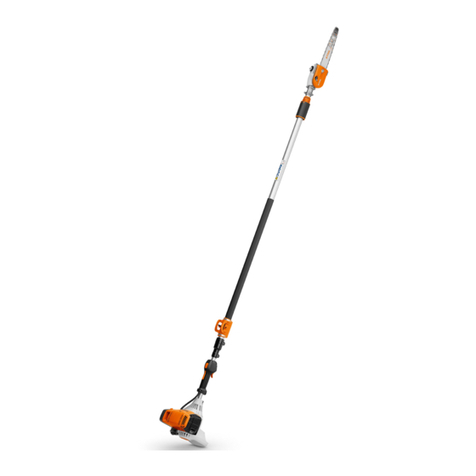 Stihl HT 105 Setup guide