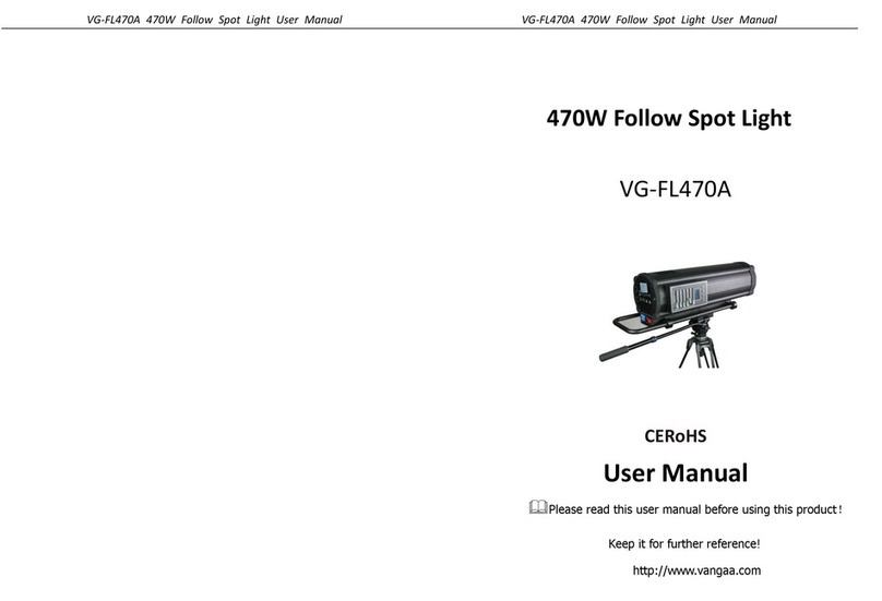 VanGaa VG-FL470A user manual