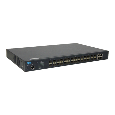 SNR SNR-S2970G-24S Hardware installation manual