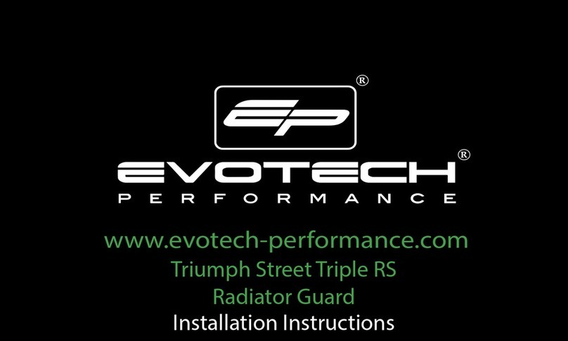 Evotech Performance PRN014754 installation instructions