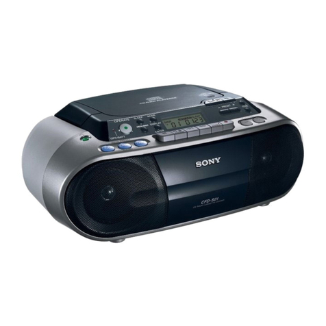 Sony CFD-S01 User manual