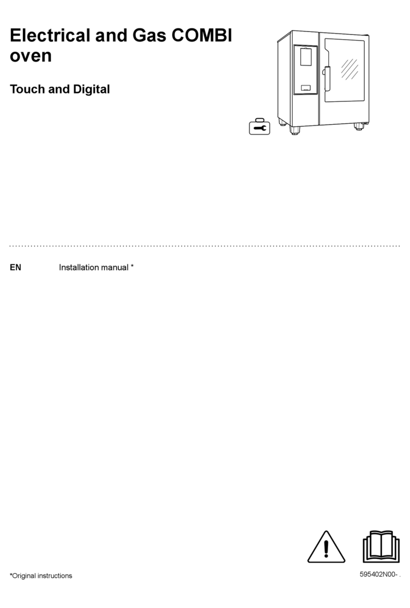 Electrolux Professional Touch and Digital User manual