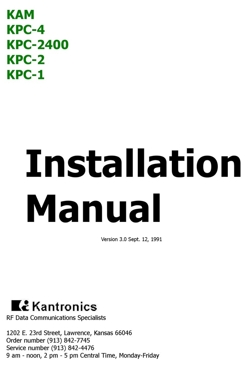 Kantronics KAM User manual