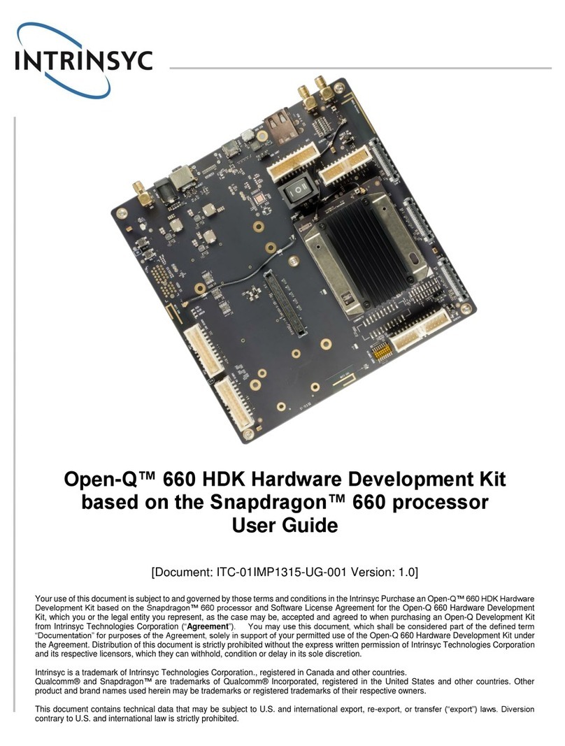 Intrinsyc Open-Q 660 User manual