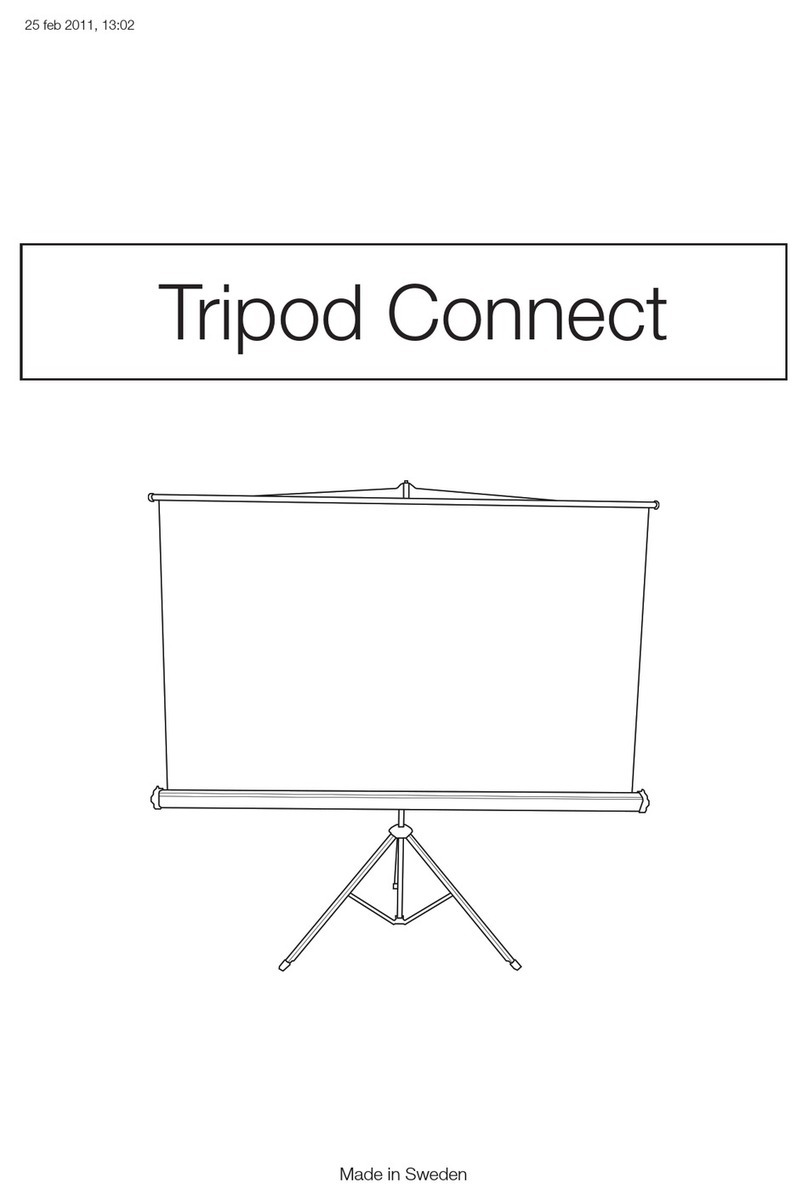 Euroscreen Tripod Connect User manual