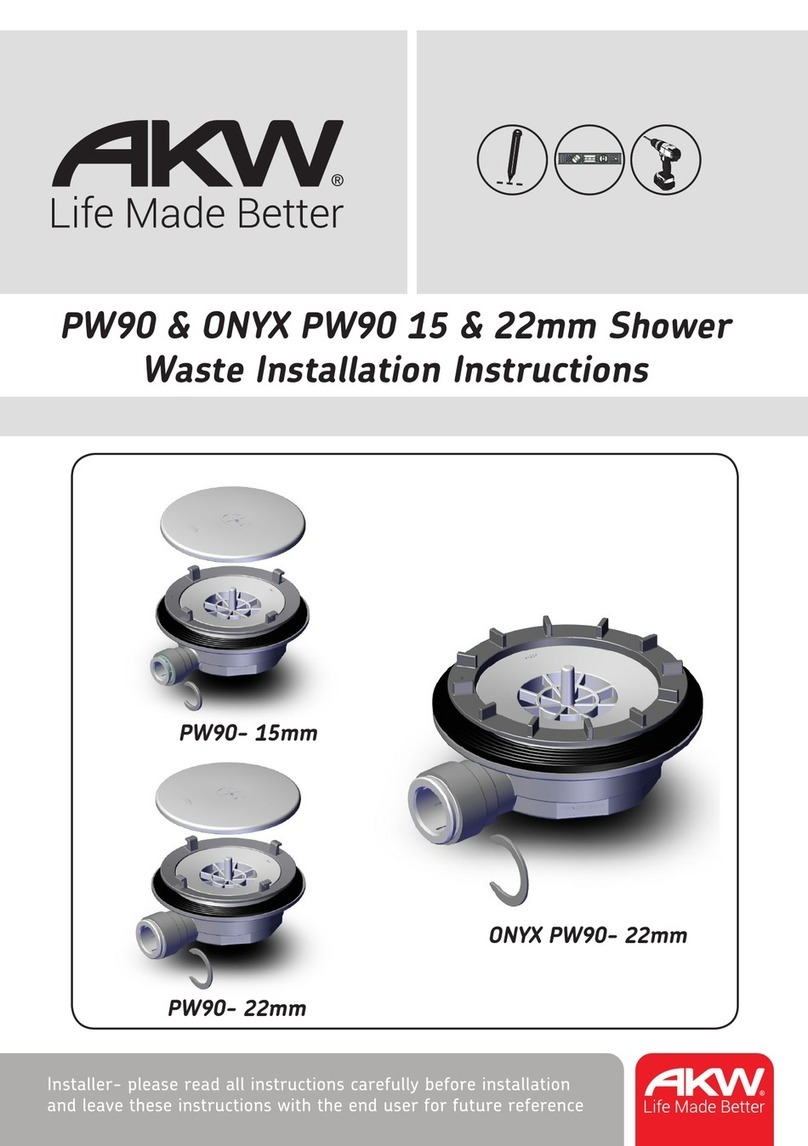 Akw PW90 User manual