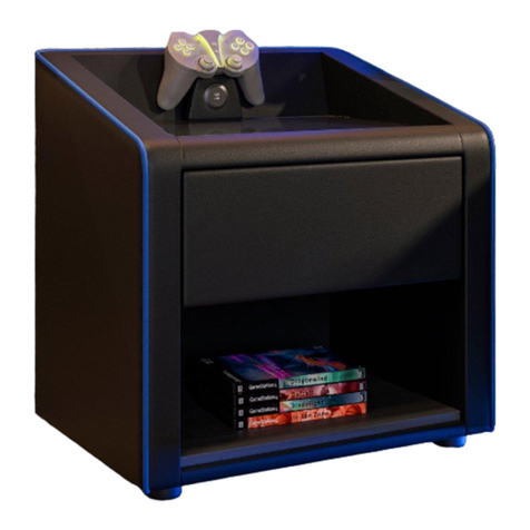 DREAMS Drift Bedside Cabinet User manual DREAMS Drift Bedside Cabinet User manual