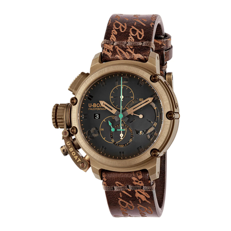 U-Boat CHIMERA CHRONO User manual U-Boat CHIMERA CHRONO User manual