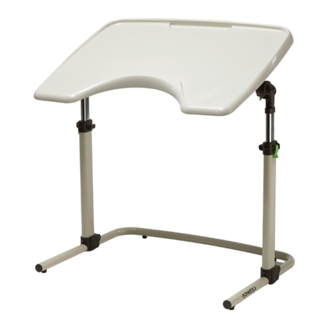 Ormesa MULTIFUNCTION TABLE Manual