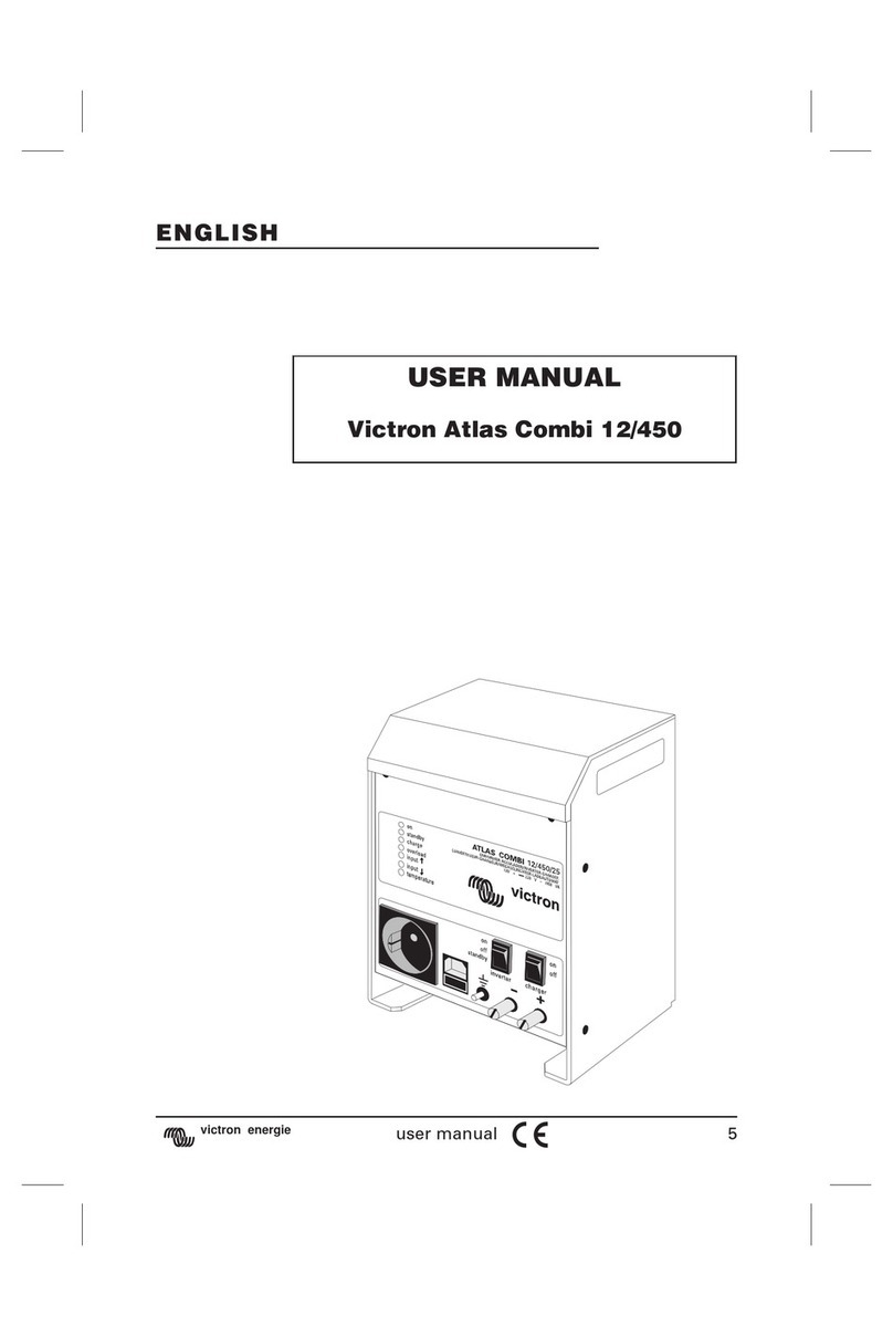 Victron Energie Atlas Combi 12/450 user manual
