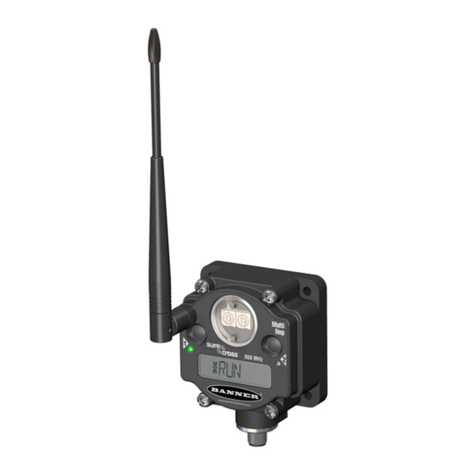 Banner SureCross DX80DR2M-H manual