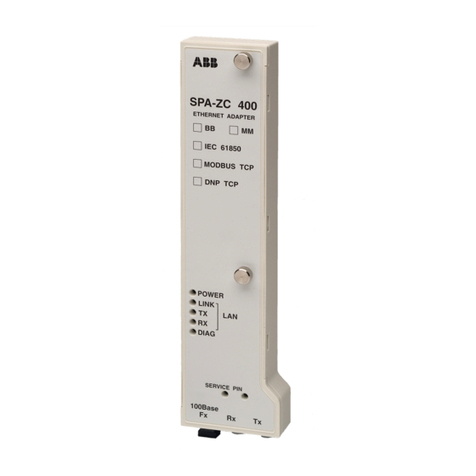 ABB SPA-ZC 400 Guide