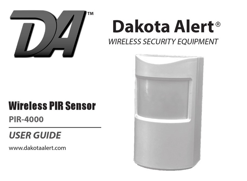 Dakota Alert PIR-4000 user guide