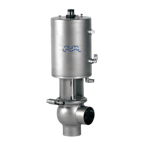 Alfalaval Unique SSV PN10 User manual Alfalaval Unique SSV PN10 User manual
