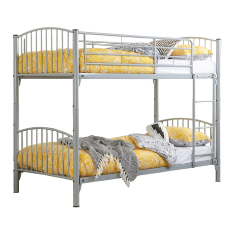 Birlea Corfu Bunk Bed User manual Birlea Corfu Bunk Bed User manual