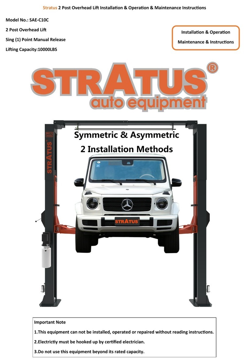 Stratus SAE-C10C Installation & operation