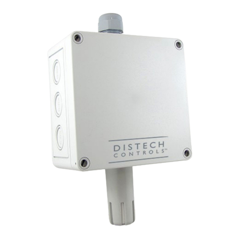 Distech Controls HS-THX installation guide Distech Controls HS-THX installation guide