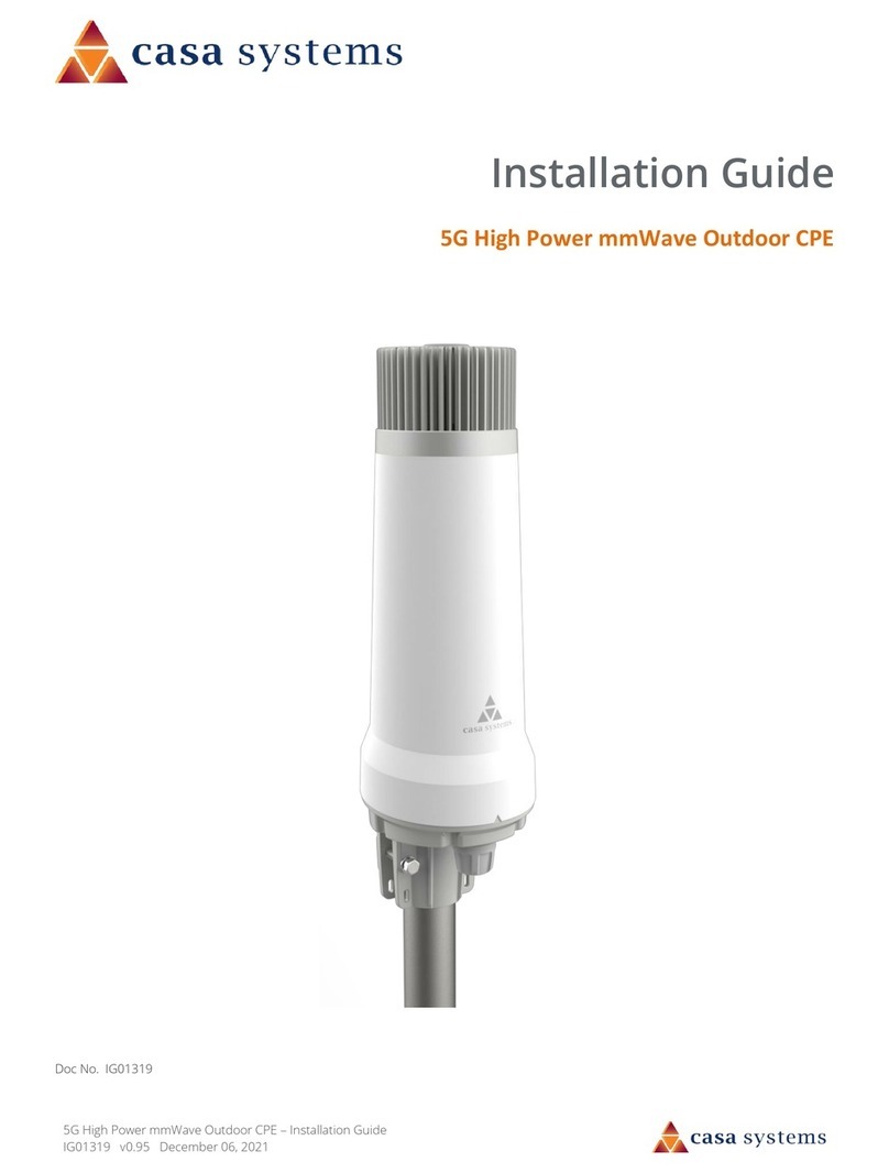 Casa Systems CFW-2591 installation guide