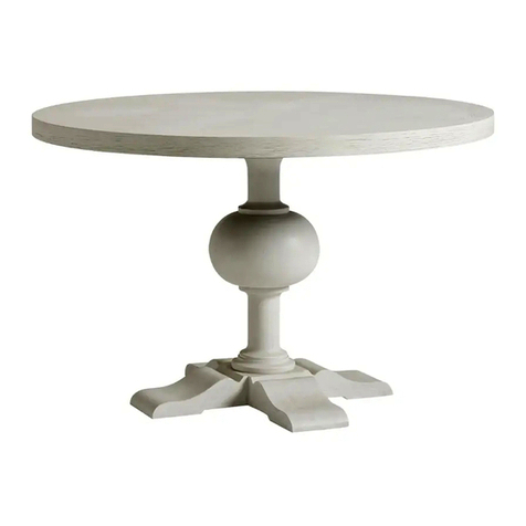 Universal Furniture Explore Home Escape 833657-T User manual Universal Furniture Explore Home Escape 833657-T User manual
