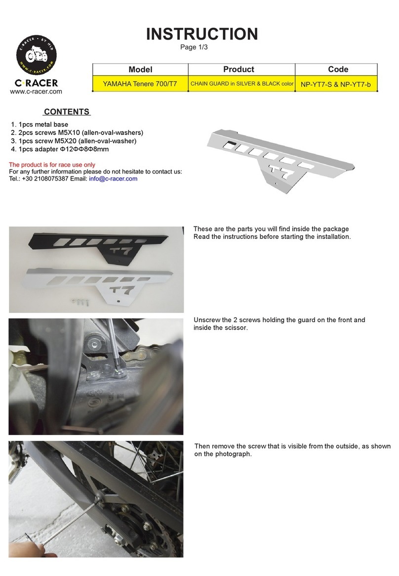 C-RACER NP-YT7-S quick start guide