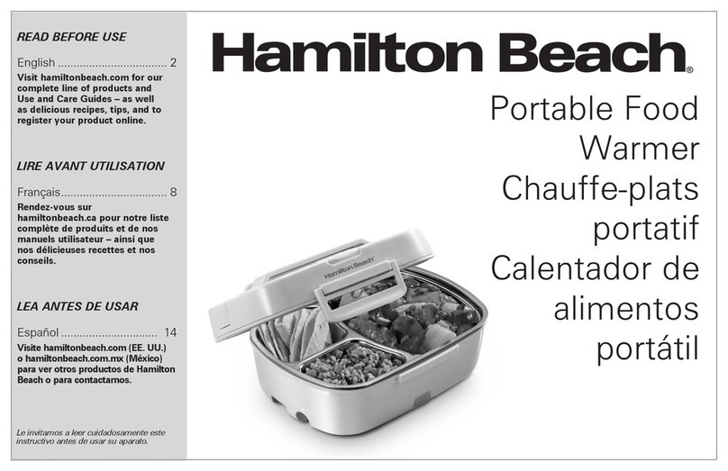 Hamilton Beach 33105 instructions Hamilton Beach 33105 instructions