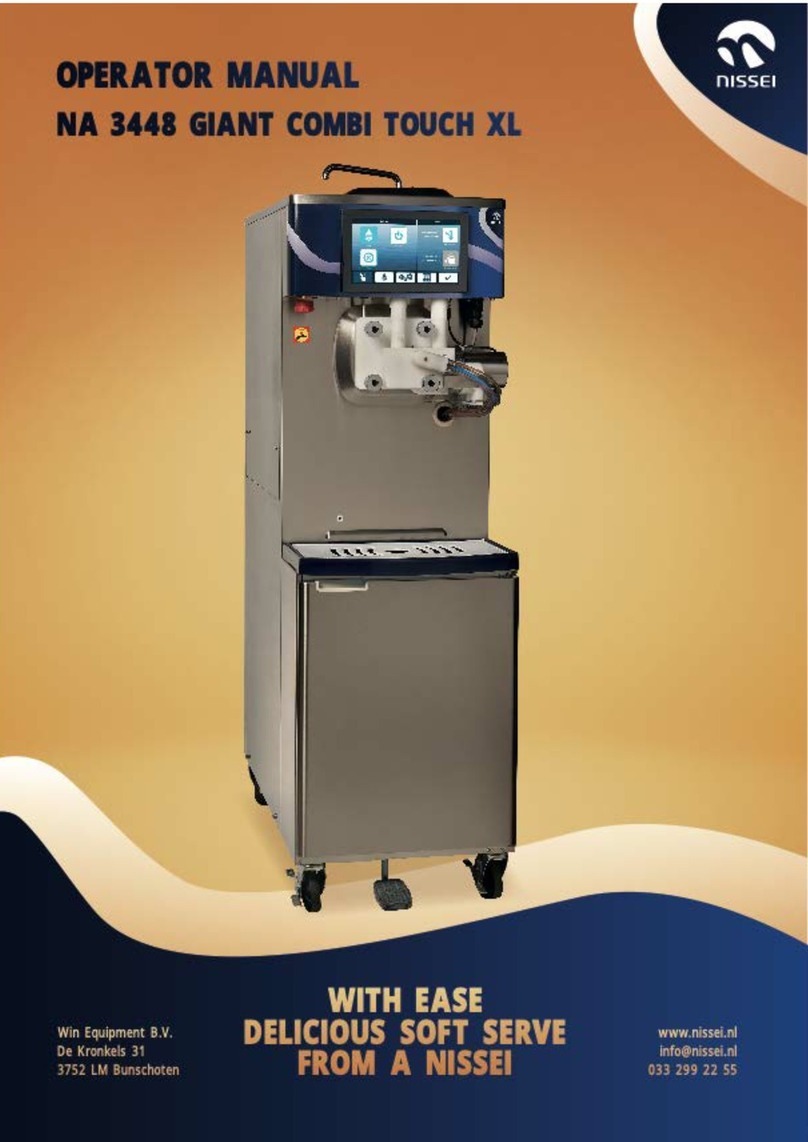 Nissei NA 3448 GIANT COMBI TOUCH XL Operator's manual