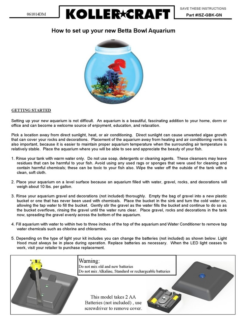 Kollercraft Betta Bowl Aquarium How to set up Kollercraft Betta Bowl Aquarium How to set up