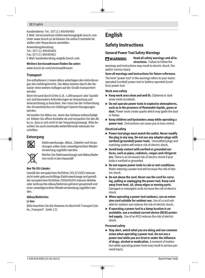 Bosch GGS 18V-23 LC User manual