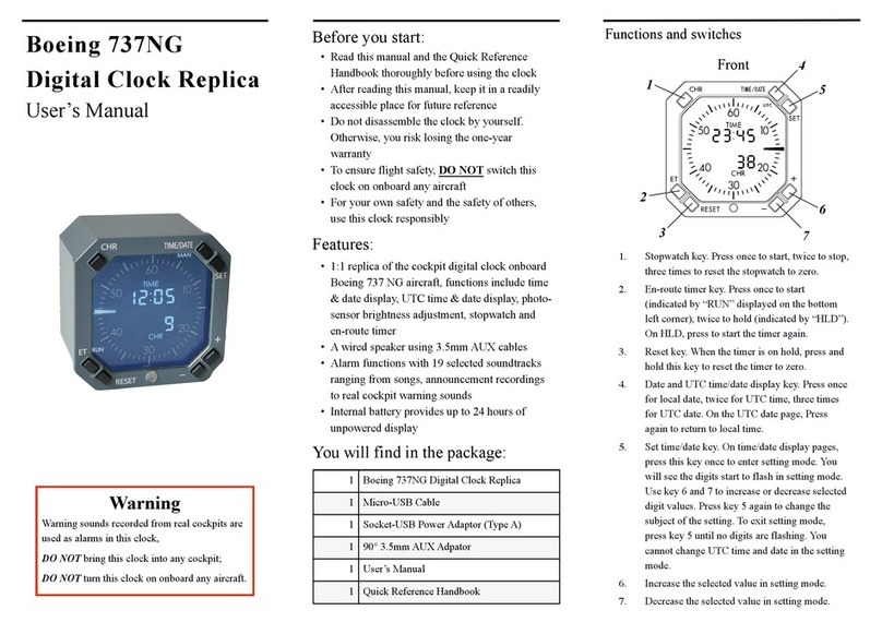 Boeing 737NG user manual