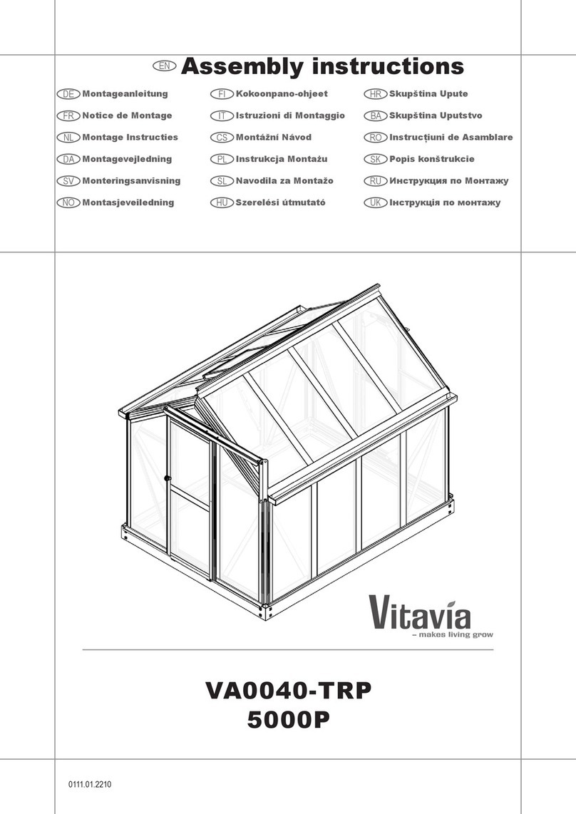 Vitavia VA0040-TRP Assembly instructions Vitavia VA0040-TRP Assembly instructions